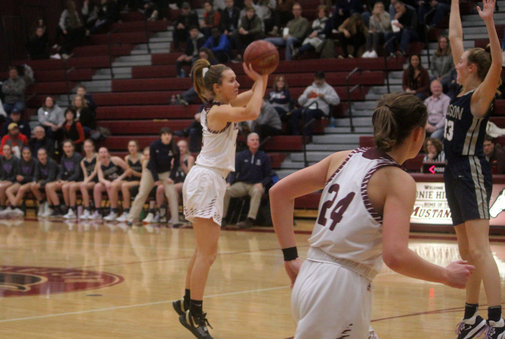Hudson at Menomonie girls basketball 1-10-20